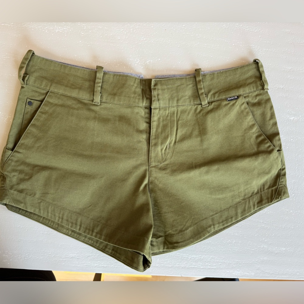 Hurley Olive Green Shorts